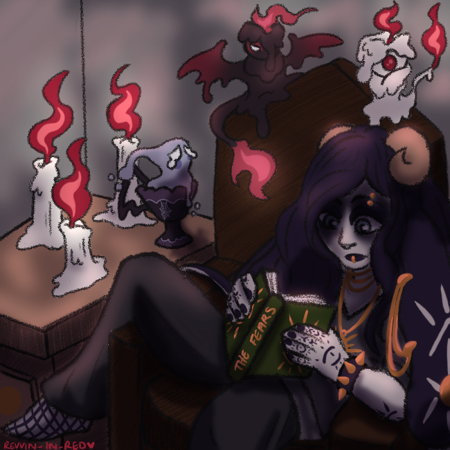 Succubuns - Gallery :: Reading by Candlelight